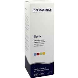 Weiße Verpackung von Gesichtswasser mit der Aufschrift "Tonic" und "200 ml".