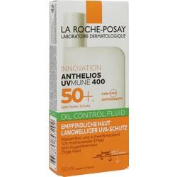 Sonnencreme mit hohem Schutzfaktor 50+ für empfindliche, ölige Haut.